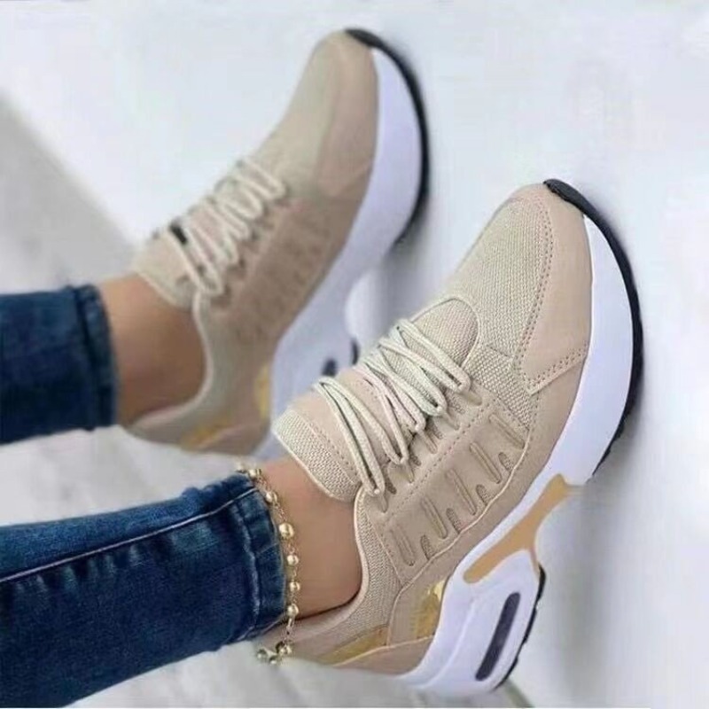 Running Gear Shoes - Womens Fashion Sneaker Platform Air Cushion
