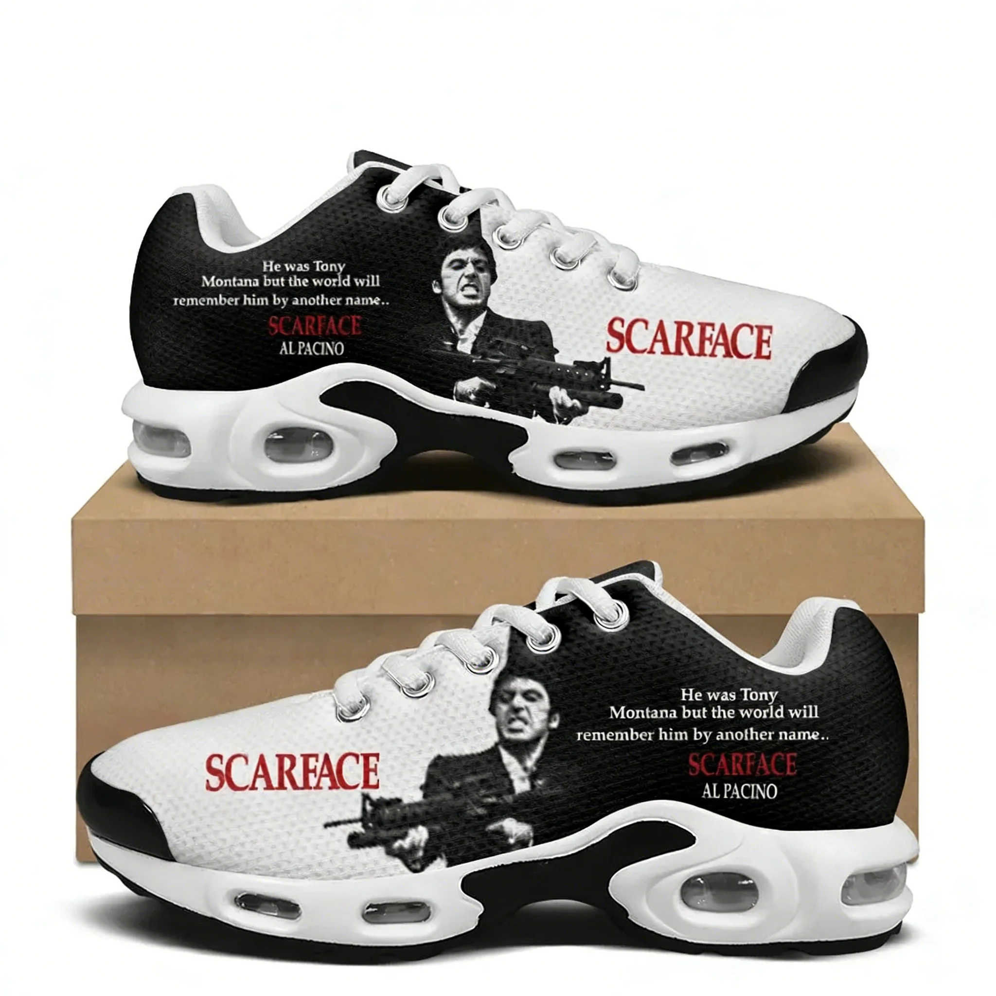 Scarface Air Cushion Sneakers  - огляд і ціна Running Gear Shoes