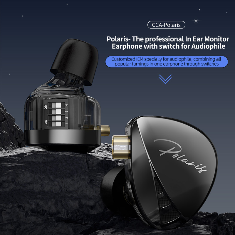 CCA Polaris Earphones HIFI Bas - огляд і ціна Earphone Sport Hook
