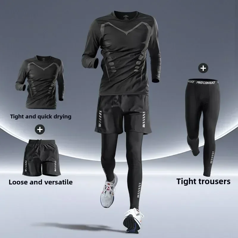 Men's Fitness Running Set Tigh - огляд і ціна Running Gear Quick Dry