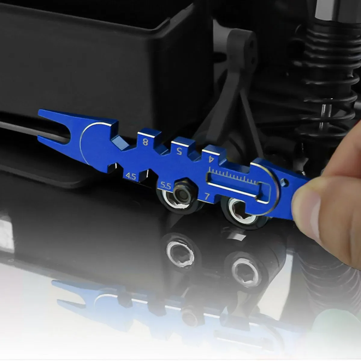 1pcs Red / Blue Wrench RC car  - огляд і ціна Running Gear Vehicle
