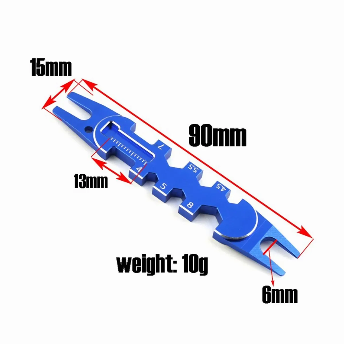 1pcs Red / Blue Wrench RC car  - огляд і ціна Running Gear Vehicle