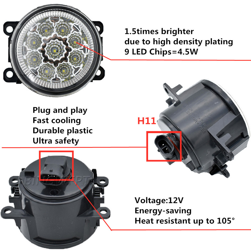 Car Fog Light Daytime Running  - огляд і ціна Running Gear Accessories