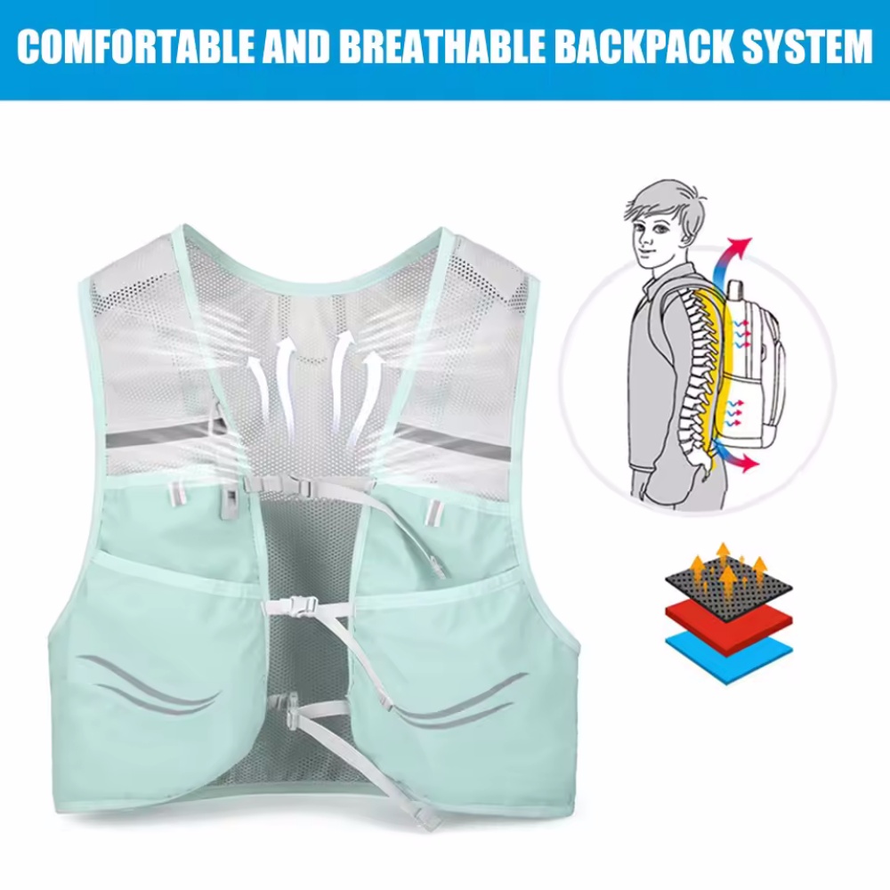 Reflective Running Vest Hydrat - огляд і ціна Running Hydration Vest