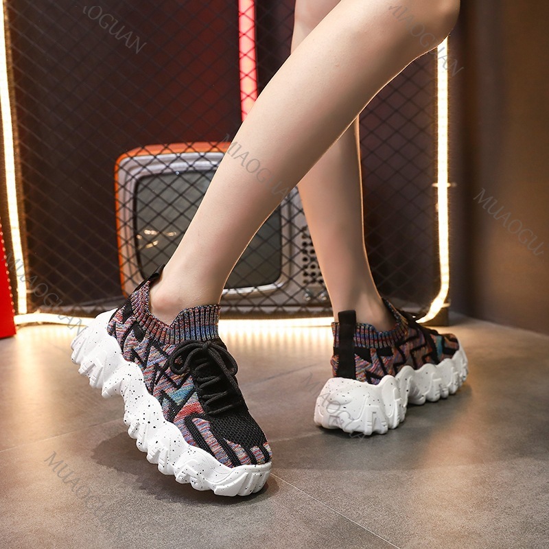 Women Chunky Sneakers Breathab - огляд і ціна Running Gear Shoes