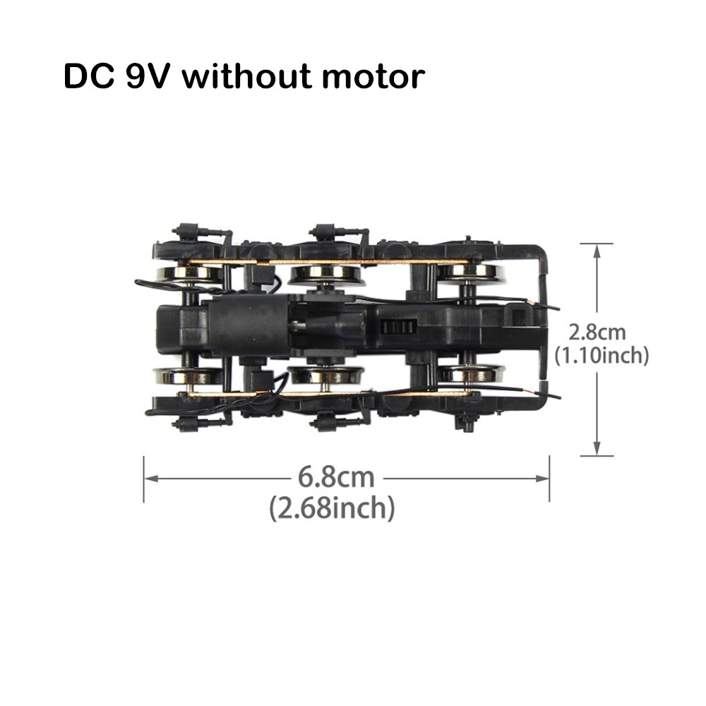 Model Train Powered Bogie Asse - огляд і ціна Running Gear Vehicle