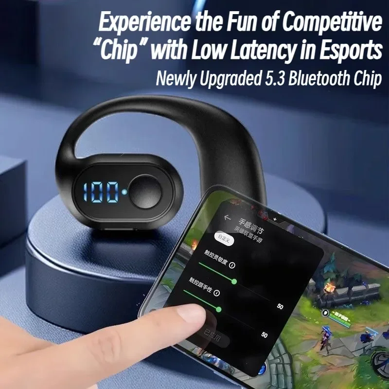 Bluetooth 5.3 Headphone TWS Wi - огляд і ціна Earphone Sport Hook