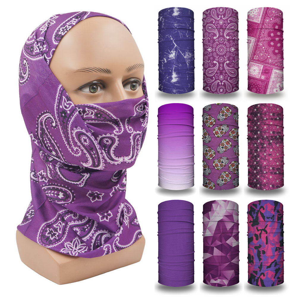 Purple Balaclava Women Running - огляд і ціна Running Gear Quick Dry