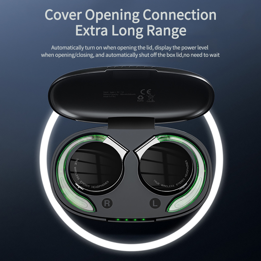 F2 TWS Wireless Bluetooth Head - огляд і ціна Earphone Sport Hook
