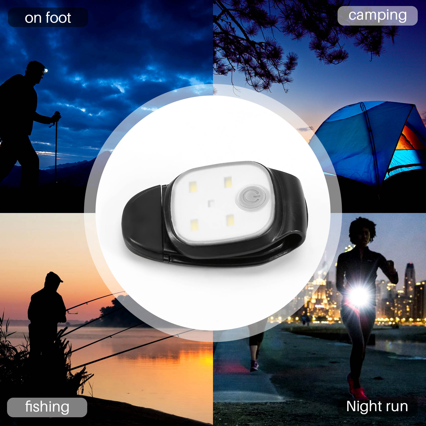 XSXS-Outdoor Night Clip On Run - огляд і ціна Running Gear Lights