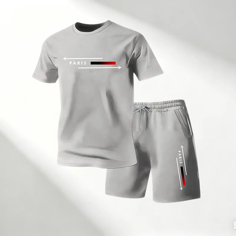 Men Short-sleeved T-shirts Sho - огляд і ціна Running Gear Quick Dry