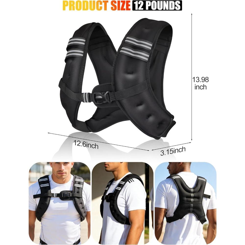 Fitness Weighted Vest Pre-Fill - огляд і ціна Running Hydration Vest