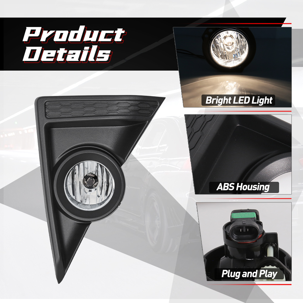 Car Fog Lamp Assembly For Toyo - огляд і ціна Running Gear Accessories