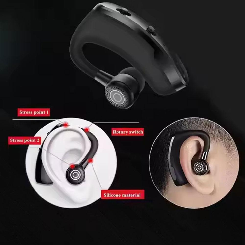Single Ear Bluetooth 5.5 Wirel - огляд і ціна Earphone Sport Hook