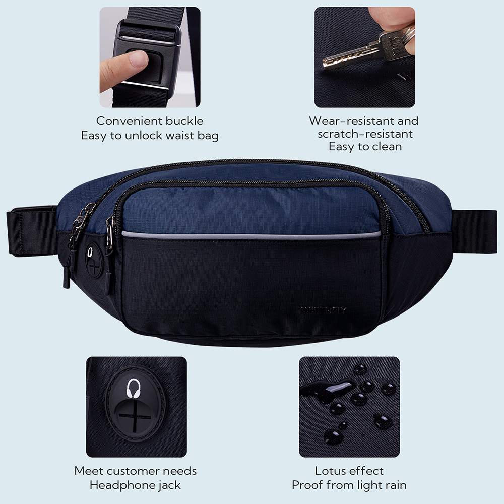 WATERFLY Fanny Pack Waist Bag  - огляд і ціна Running Gear Belt