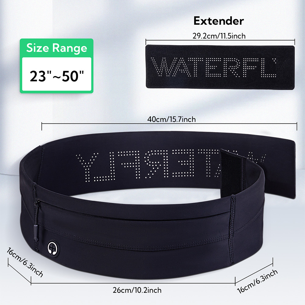 WATERFLY Running Belt Fanny Pa - огляд і ціна Running Gear Belt