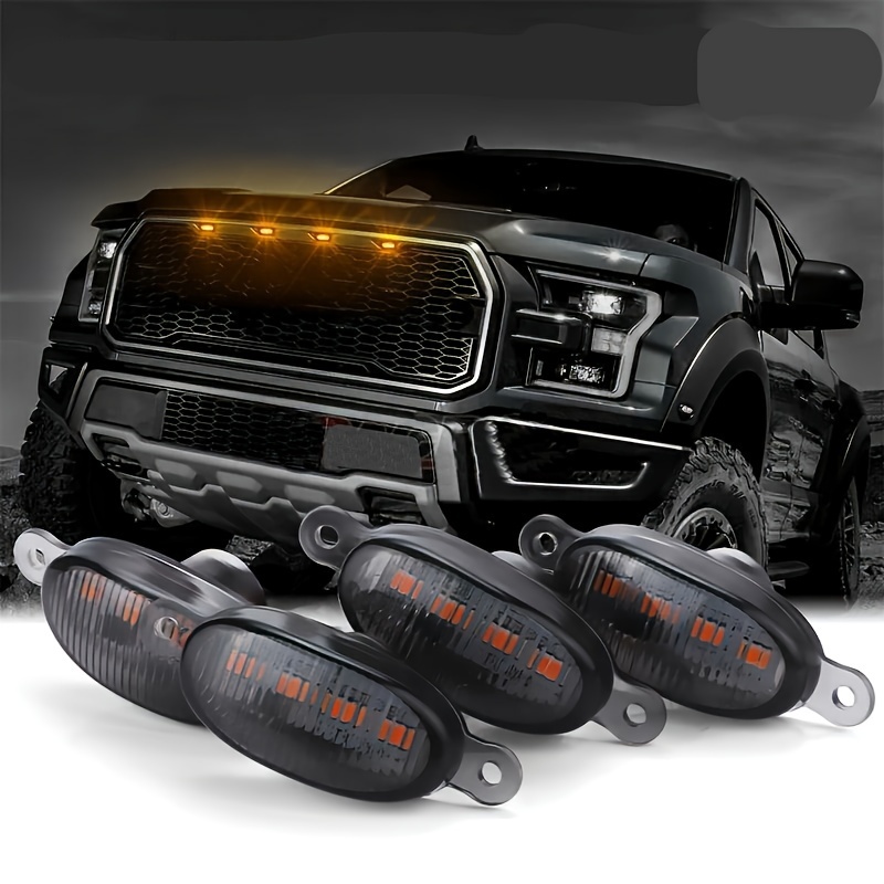4Pcs/set Car LED Grille Light  - огляд і ціна Running Gear Accessories