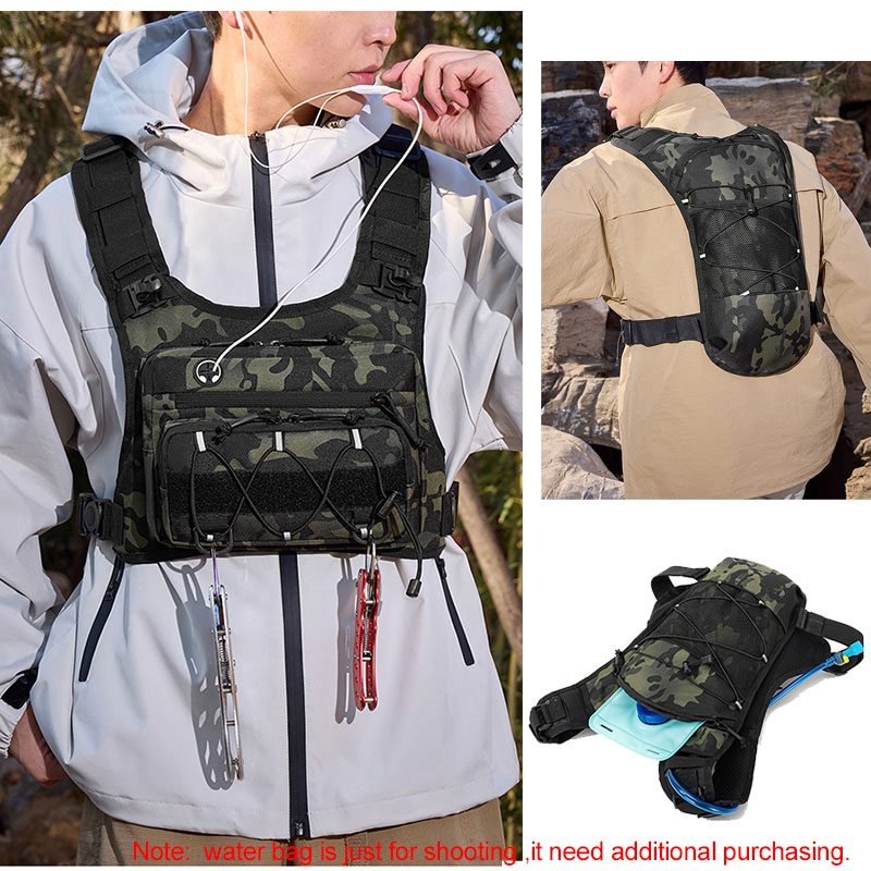 Tactical Bag Front Chest Rig V - огляд і ціна Running Hydration Vest