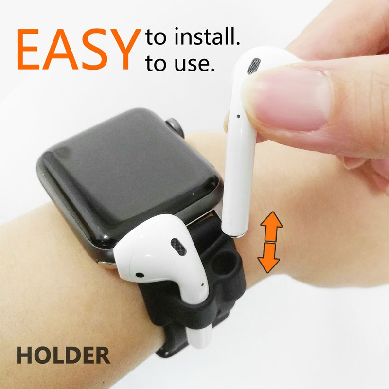 Silicone Holder Clip for AirPo - огляд і ціна Earphone Sport Hook