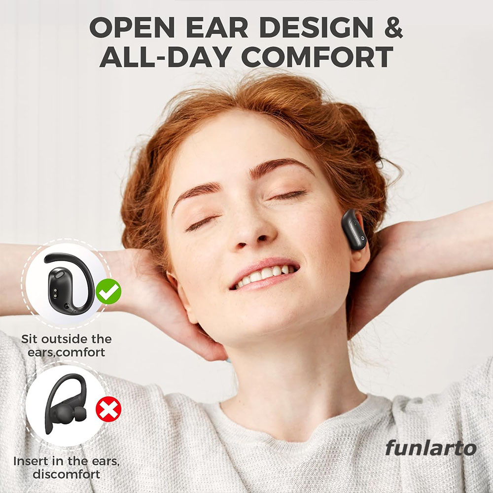 Open-Ear Wireless Running Head - огляд і ціна Earphone Sport Hook